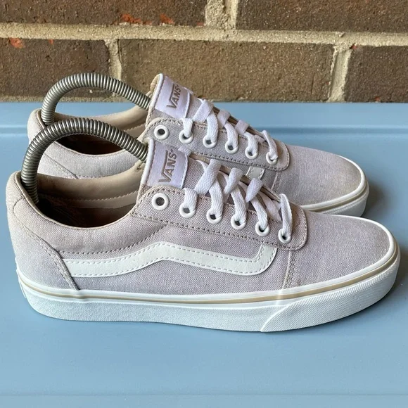 Vans Off The Wall Ward Low Canvas Sneakers - Picture 1 of 10